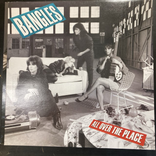 Bangles - All Over The Place (EU/1986) LP (VG+/M-) -pop rock-