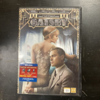 Great Gatsby - kultahattu (2013) DVD (M-/M-) -draama-