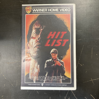 Hit List (1989) VHS (VG+/M-) -toiminta/jännitys-