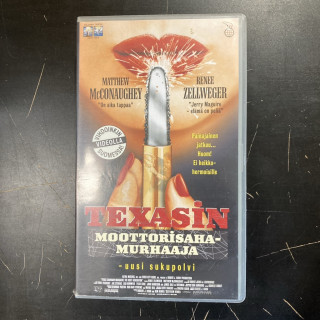 Texasin moottorisahamurhaaja - uusi sukupolvi VHS (VG+/VG+) -kauhu-