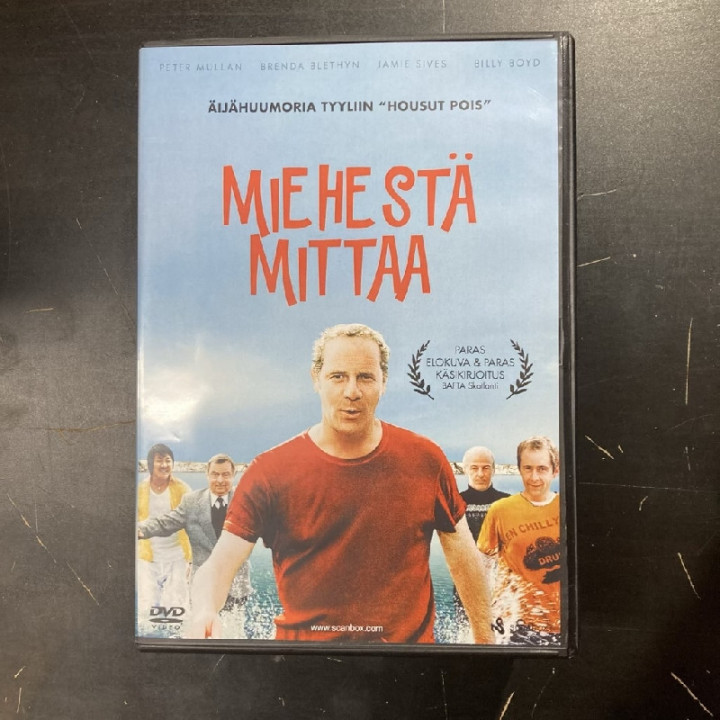 Miehestä mittaa DVD (VG+/M-) -draama/komedia-