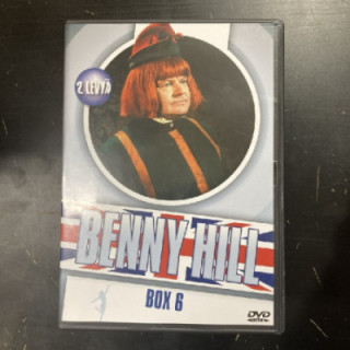 Benny Hill - Box 6 2DVD (VG+/M-) -tv-sarja-