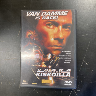 Vaara kulkee kiskoilla DVD (VG+/M-) -toiminta-