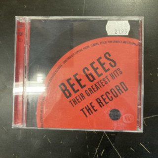 Bee Gees - Their Greatest Hits (The Record) 2CD (VG/M-) -pop rock-