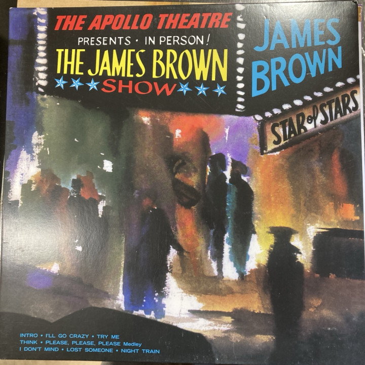 James Brown - Live At The Apollo (EU/2017) LP (M-/VG+) -funk-