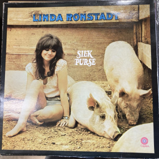 Linda Ronstadt - Silk Purse (HOL/1976) LP (VG+-M-/VG+) -country-