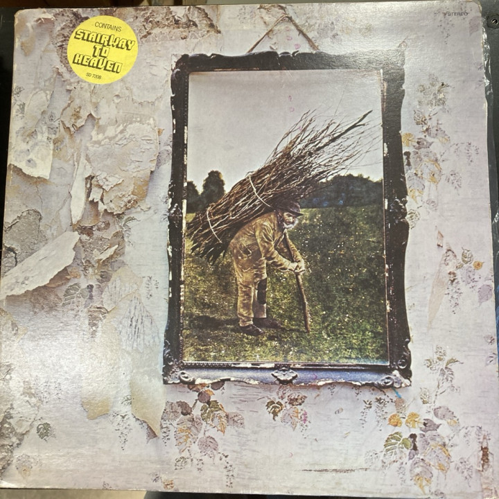 Led Zeppelin - Untitled (PHL/19??) LP (VG/VG) -hard rock-