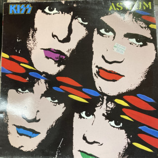Kiss - Asylum (FIN/1985) LP (VG+/VG+) -hard rock-