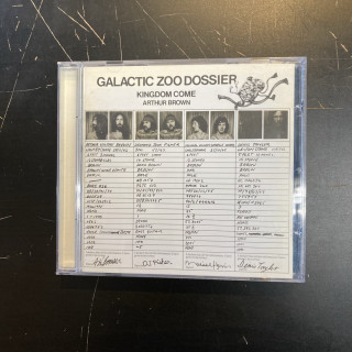 Kingdom Come - Galactic Zoo Dossier (remastered) CD (VG/M-) -psychedelic prog rock-