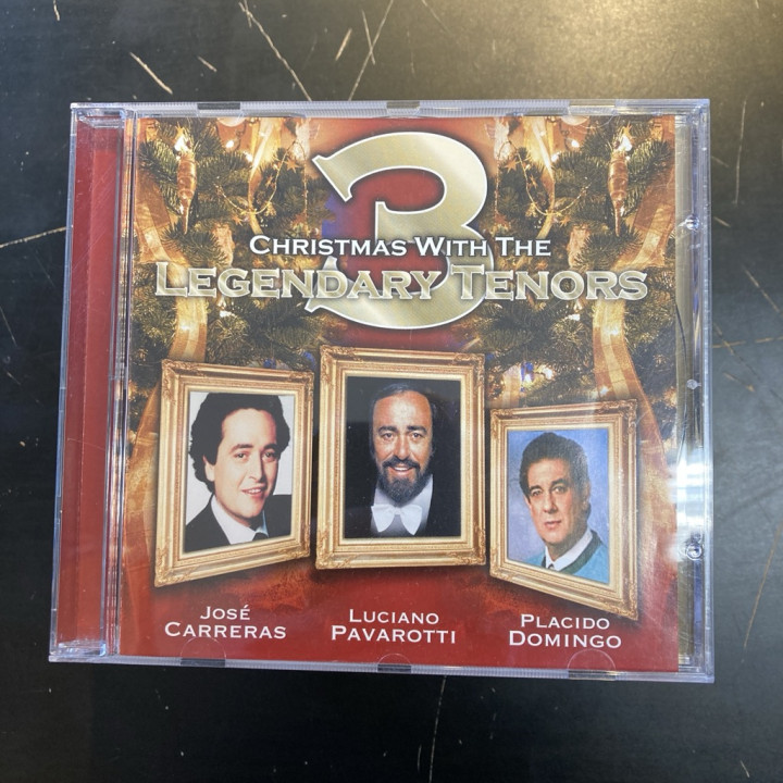 Christmas With The Three Legendary Tenors CD (VG+/VG+) -joululevy-