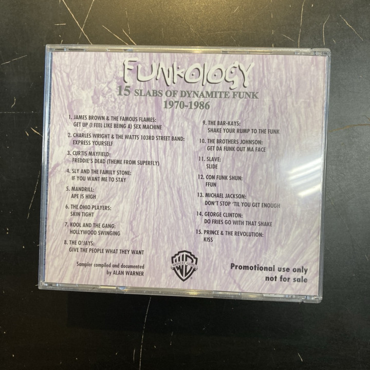 V/A - Funkology (15 Slabs Of Dynamite Funk 1970-1986) CD (VG/M-)