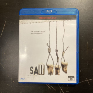 Saw III (director's cut) Blu-ray (M-/M-) -kauhu-