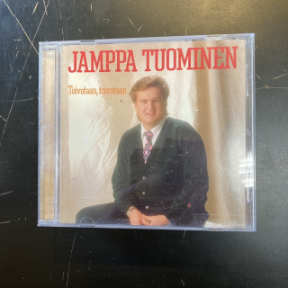 Jamppa Tuominen - Toivotaan, toivotaan CD (VG+/VG) -iskelmä-