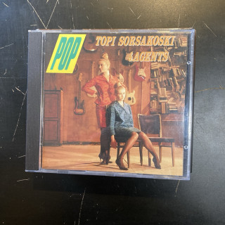 Topi Sorsakoski & Agents - Pop CD (VG/VG+) -iskelmä-