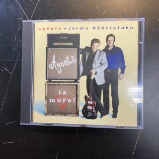 Agents & Jorma Kääriäinen - Agents Is More! CD (VG+/VG+) -iskelmä/rock n roll-