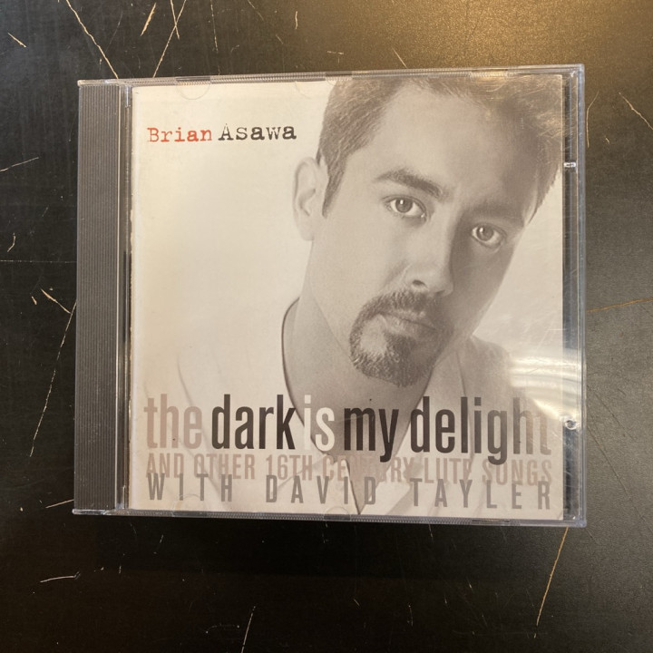 Brian Asawa With David Tayler - The Dark Is My Delight And Other 16th Century Lute Songs CD (VG+/VG+) -klassinen-