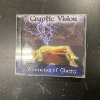 Cryptic Vision - Moments Of Clarity CD (M-/VG+) -prog rock-