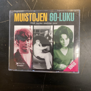 V/A - Muistojen 60-luku (1968) 3CD (VG-M-/M-)