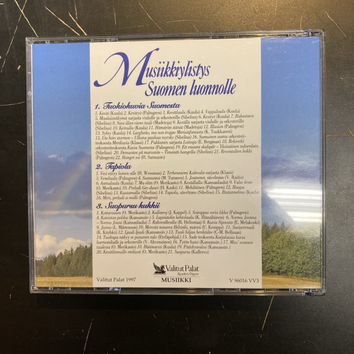 Musiikkiylistys Suomen luonnolle 3CD (M-/M-) -klassinen-