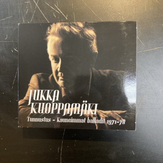 Jukka Kuoppamäki - Tunnustus (Kauneimmat balladit 1971-78) CD (M-/VG+) -iskelmä-