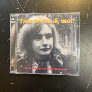 Rauli Badding Somerjoki - Täss on Rauli, moi! 2CD (VG/VG+) -rock n roll/iskelmä-