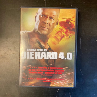 Die Hard 4.0 DVD (VG+/M-) -toiminta-