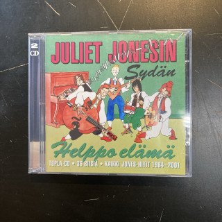 Juliet Jonesin Sydän - Helppo elämä (kaikki Jones-hitit 1984-2001) 2CD (M-/VG+) -pop rock-