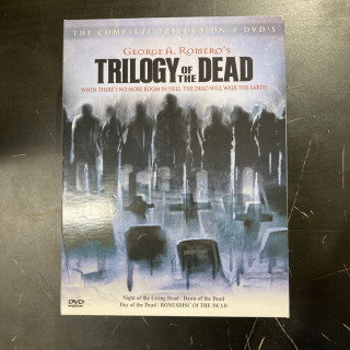 Trilogy Of The Dead 4DVD (M-/M-) -kauhu-