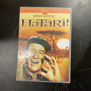 Hatari! DVD (VG+/VG+) -seikkailu/komedia-