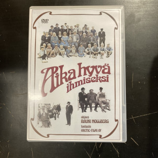 Aika hyvä ihmiseksi DVD (VG+/M-) -komedia/draama-