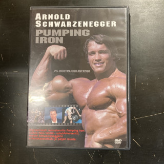 Pumping Iron (25-vuotisjuhlaversio) DVD (VG/VG+) -dokumentti-