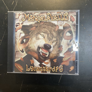 Mangala Vallis - Lycanthrope CD (VG+/VG+) -prog rock-