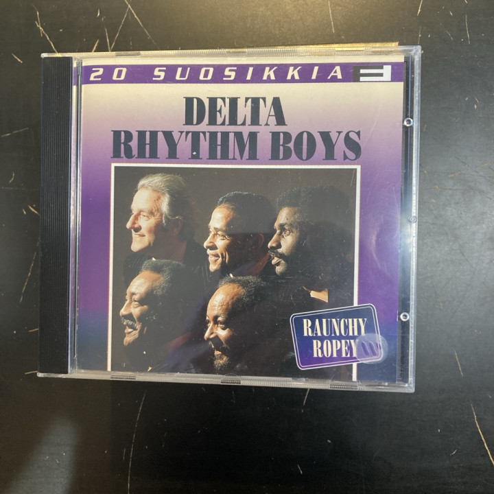 Delta Rhythm Boys - 20 suosikkia CD (VG+/M-) -r&b-