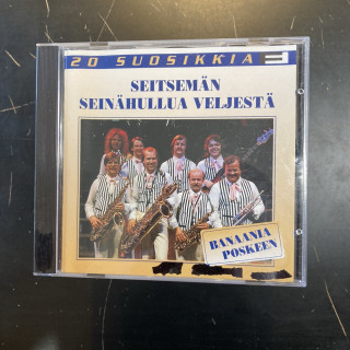 Seitsemän Seinähullua Veljestä - 20 suosikkia CD (VG/VG) -huumorimusiikki-