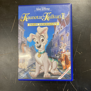 Kaunotar ja Kulkuri II - Pepin seikkailut DVD (VG/M-) -animaatio-