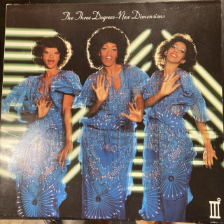 Three Degrees - New Dimensions (GER/1978) LP (VG+/VG+) -disco-