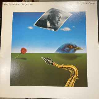 John Coltrane - First Meditations (For Quartet) (JPN/1978) LP (M-/VG+) -jazz-