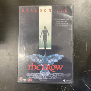 Crow DVD (VG+/M-) -toiminta/draama-