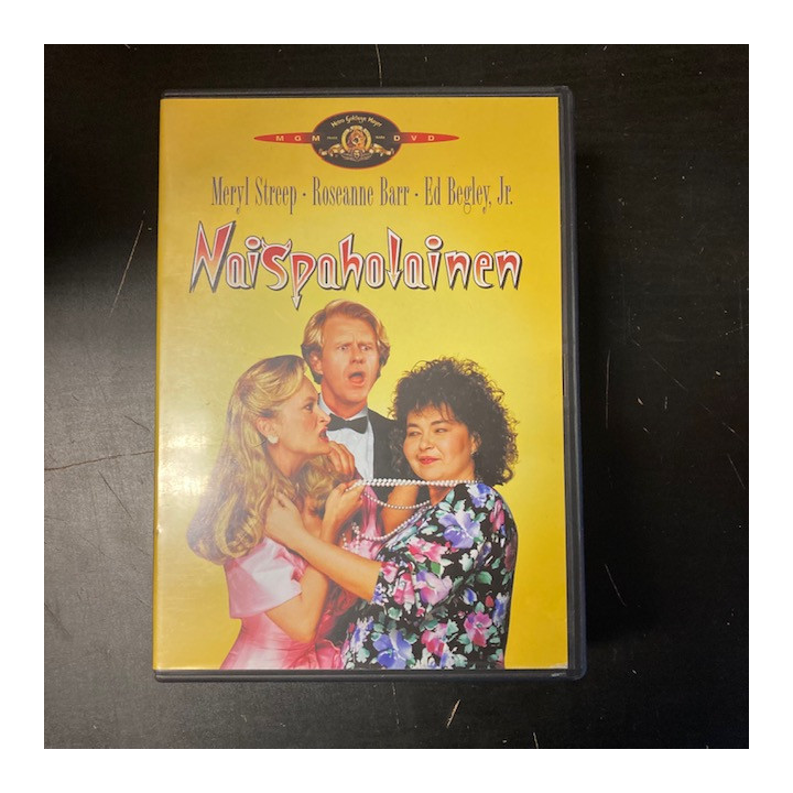 Naispaholainen DVD (VG/M-) -komedia-