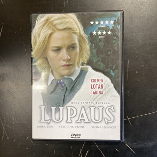 Lupaus DVD (VG+/M-) -draama/sota-