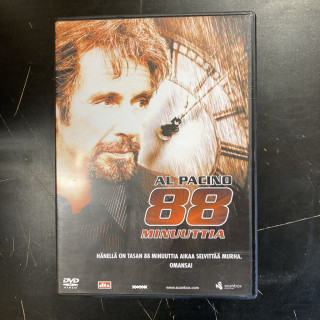 88 minuuttia DVD (M-/M-) -jännitys-