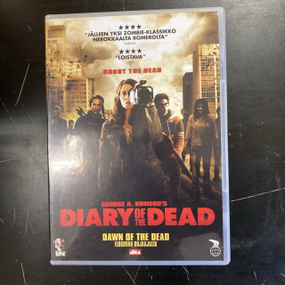 Diary Of The Dead DVD (VG+/M-) -kauhu-