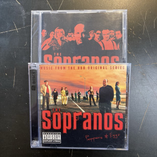 Sopranos - Soundtracks (x2) 3CD (VG-VG+/M-) -soundtrack-