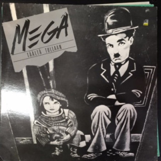 Mega - Täältä tullaan LP (VG+/VG+) -pop rock-