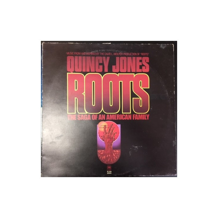 Quincy Jones - Roots (The Saga Of An American Family) LP (VG+-M-/VG+) -soul/gospel-