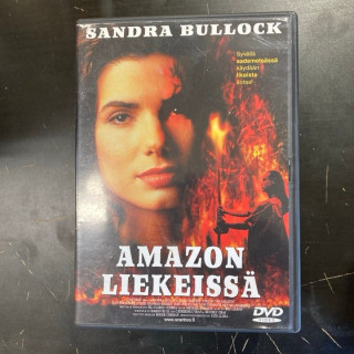 Amazon liekeissä DVD (VG+/VG+) -jännitys-