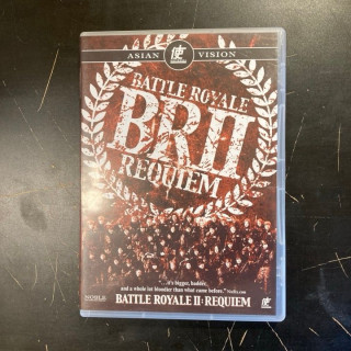 Battle Royale II - Requiem DVD (VG+/M-) -toiminta-