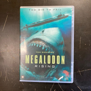 Megalodon Rising DVD (M-/M-) -toiminta/kauhu-