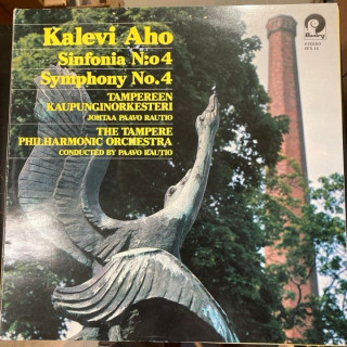 Aho - Sinfonia N:o 4 (FIN/1977) LP (VG+/VG+) -klassinen-