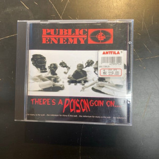 Public Enemy - There's A Poison Goin On... CD (VG/M-) -hip hop-